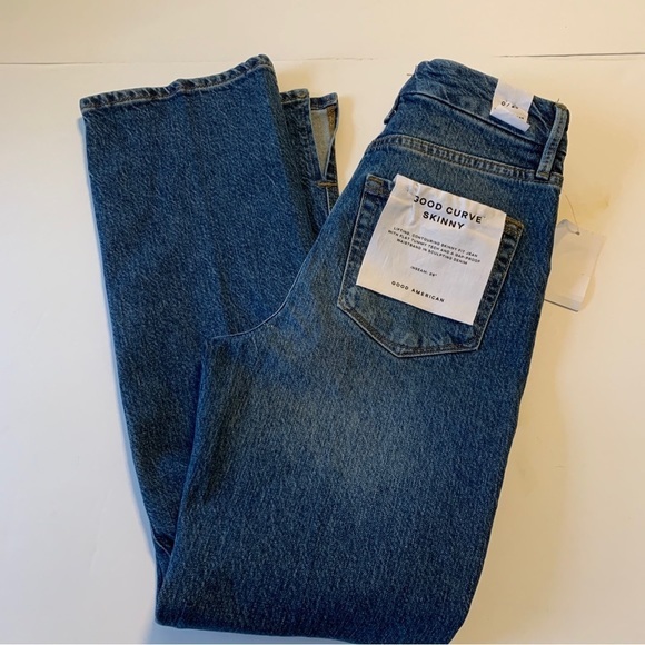 Good American Good Curve Skinny 
Size‎ 0/25 Inseam 29” Brand New - Picture 10 of 12